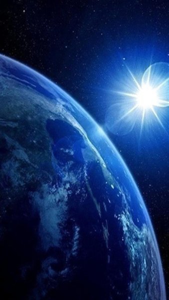 Планета земля и звезды