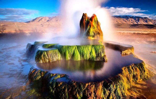 Гейзер Флай, штат Невада, США