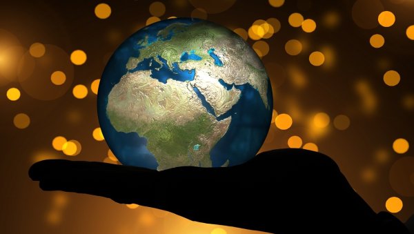 Картина земной шар