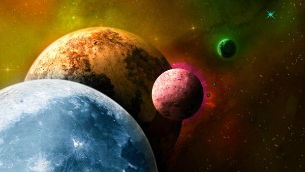Обои на рабочий стол космос планеты
