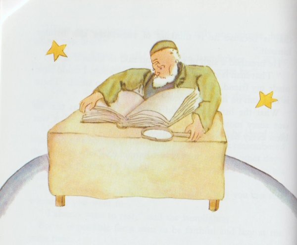 Маленький принц Планета географа