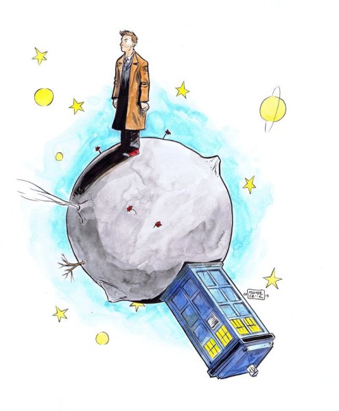 Маленький принц арт доктор кто