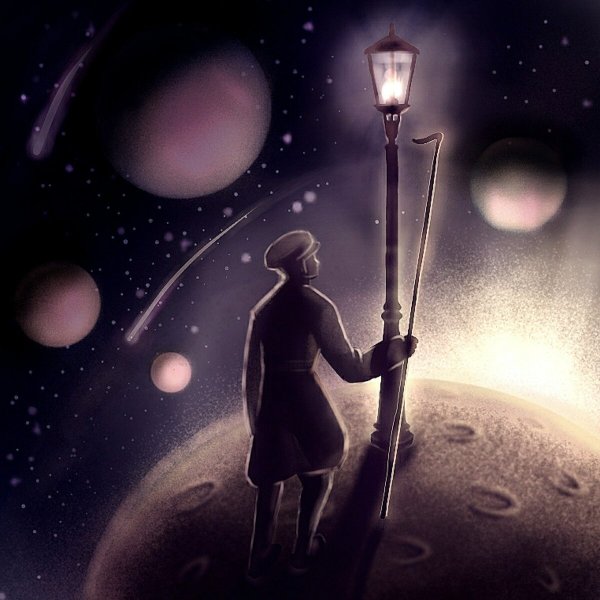Планета фонарщика маленький принц
