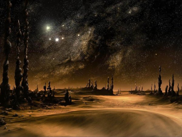 Фантастические миры художницы Inga Nielsen