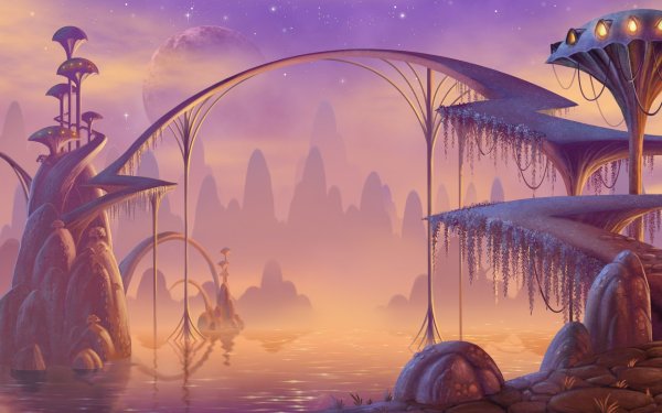 Инопланетные пейзажи