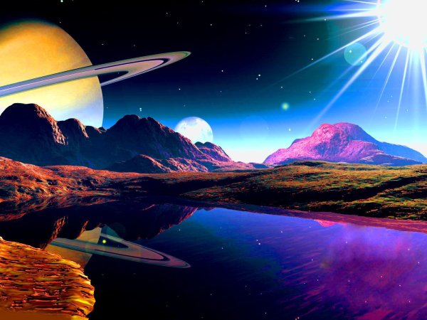 Космический пейзаж