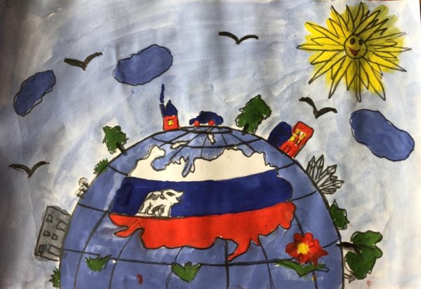 Я житель планеты земля рисунки