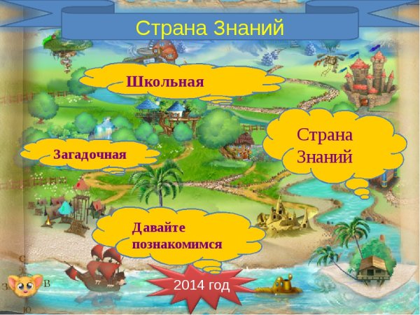 Путешествие в страну знаний