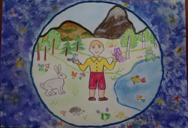 Рисунок на тему земля