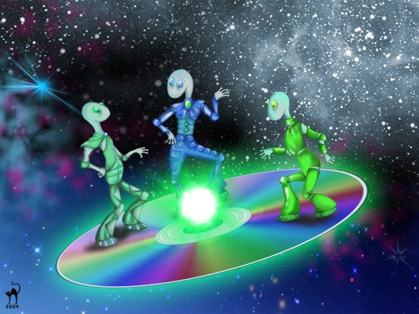 Инопланетянин танцует