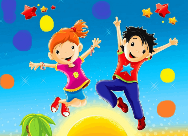 Фон для детской дискотеки