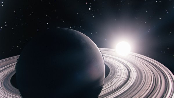 Красивый Сатурн