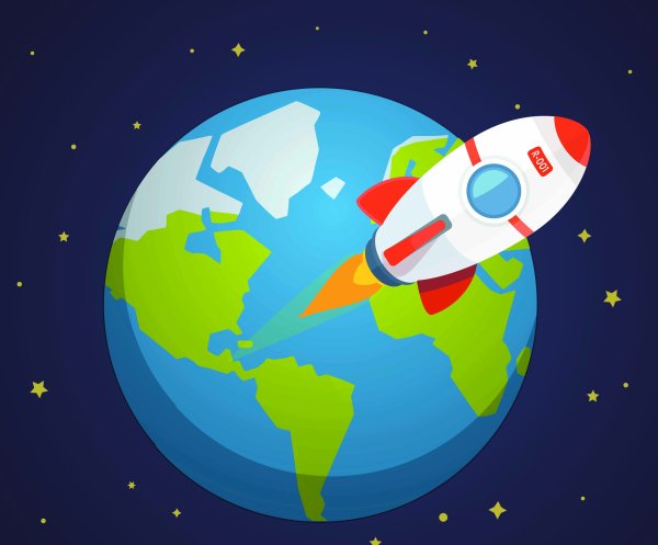 Ракета вокруг земли