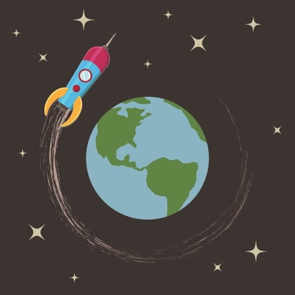 Полет вокруг земли