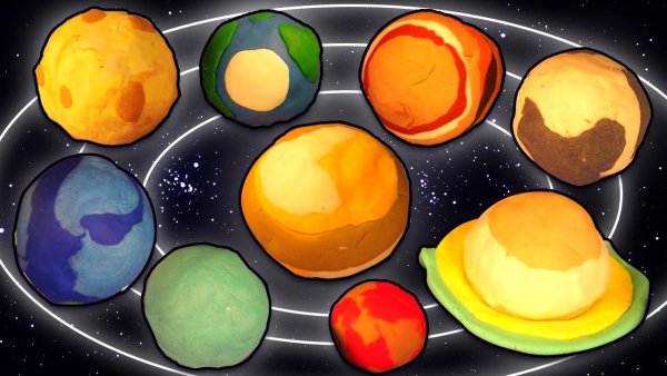 Лепка планет