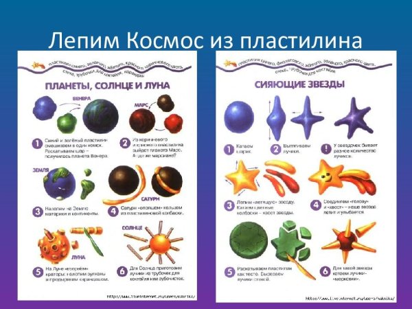 Лепим космос