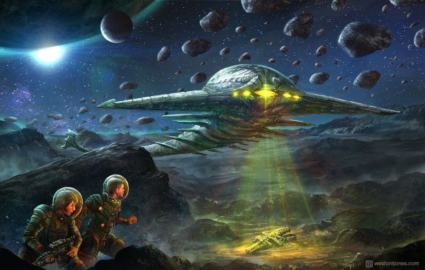 Космос фантастика будущее