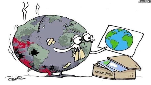 Глобальные экологические проблемы рисунок