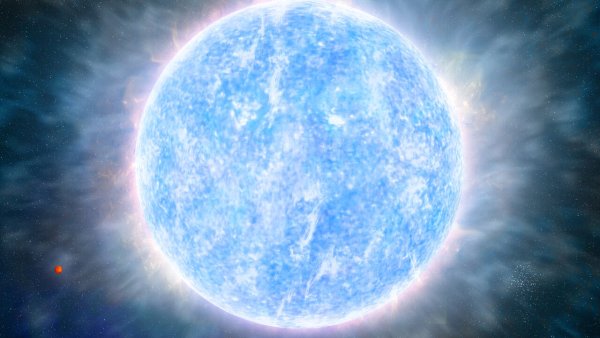 Голубой гипергигант звезда r136a1