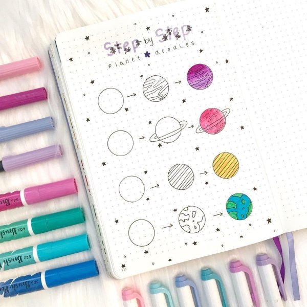 Bullet Journal дудлы