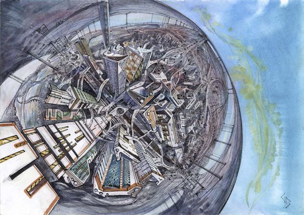 Сферическая перспектива в живописи