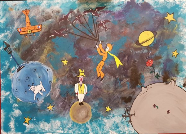 Путешествие маленького принца по планетам