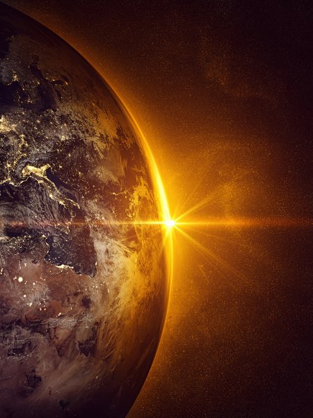 Солнце в космосе