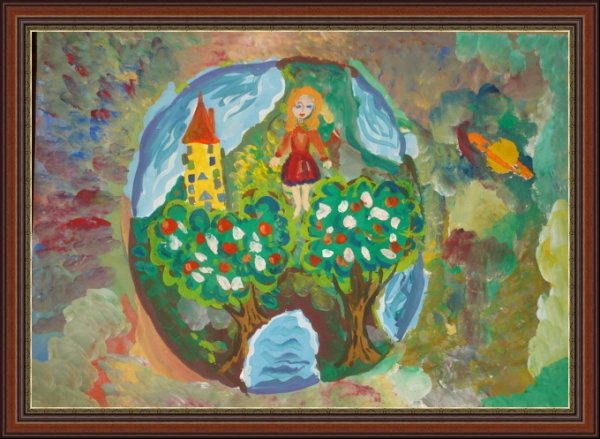 Цветущая Планета рисунки