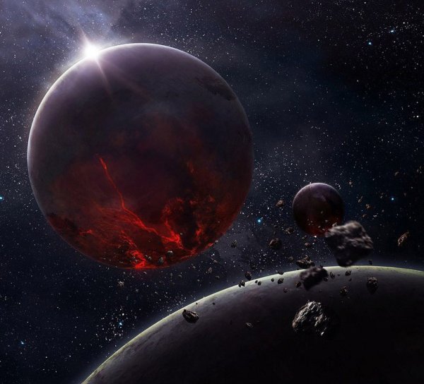 Картинки на аву космос с планетами