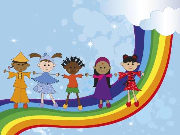 Дружат дети всей планеты