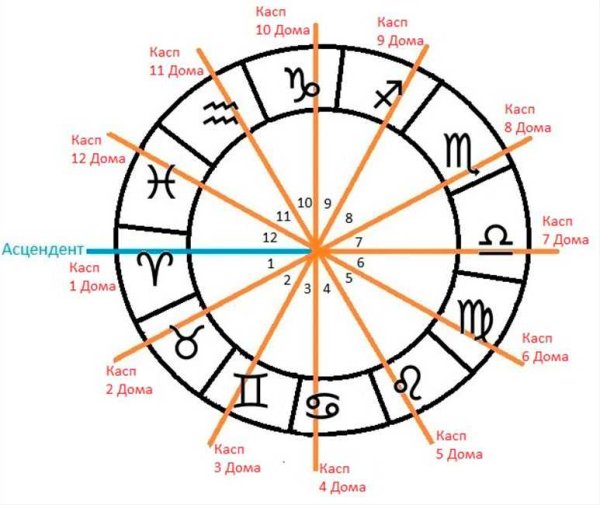Дома в натальной карте