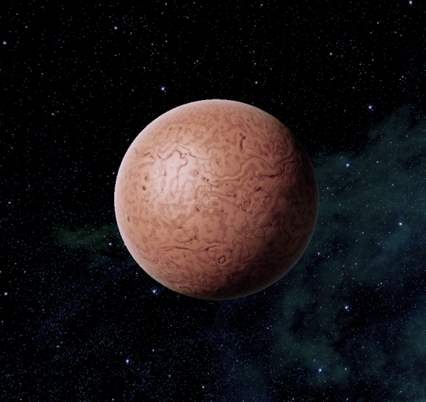 Планета с плотной ядовитой атмосферой