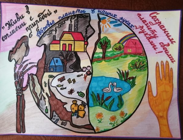 Конкурс рисунков чистая Планета