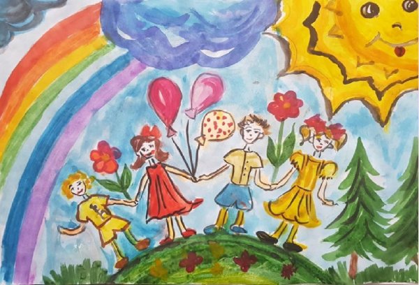 Рисунки на тему Солнечный праздник