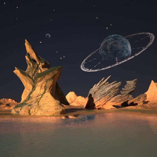 Инопланетный ландшафт