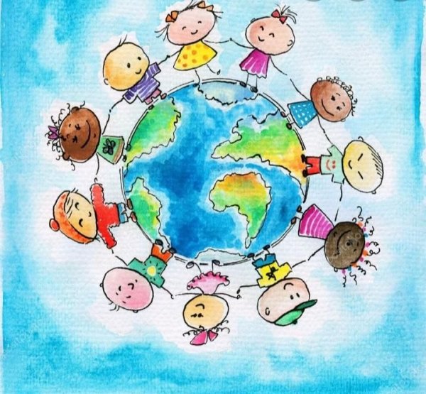 Постер земли для детей