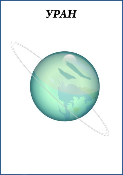 Карточки с изображением планет