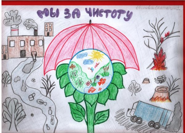 Рисунок на тему Защитим свою планету