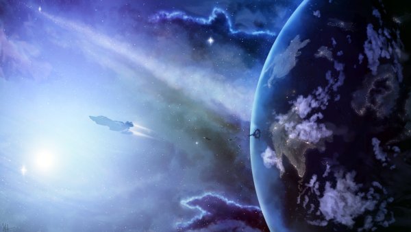 Космическая тематика фон