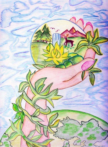 Рисунок на экологическую тему