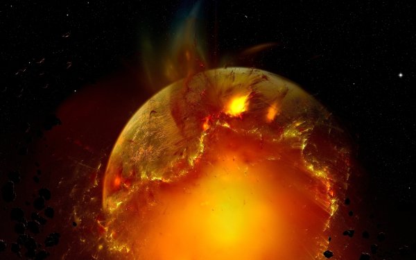 Взрыв планеты