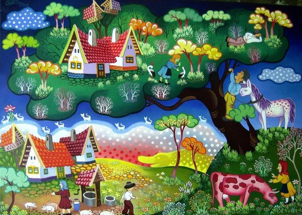 Венгерский художник Ласло Кодай