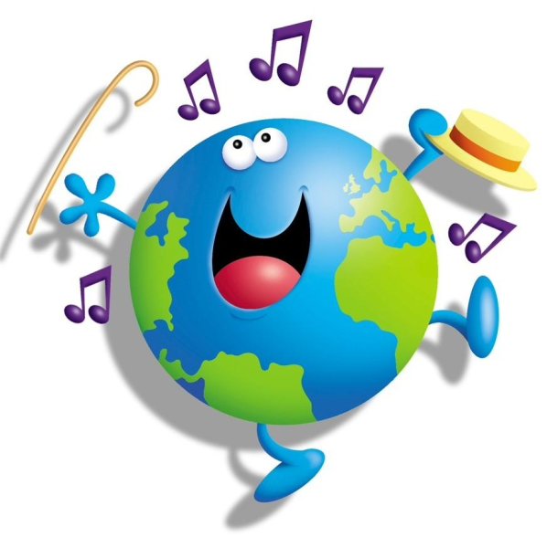 Земной шар музыкальный