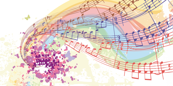 Музыкальный фон для афиши
