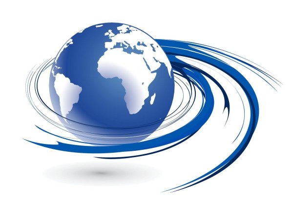 Логотип в виде земного шара