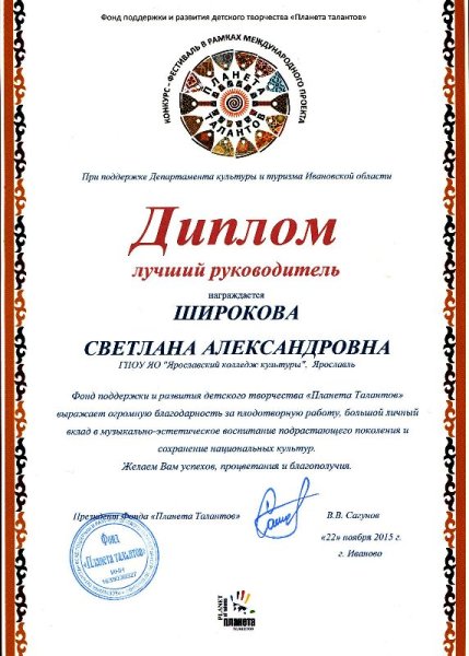 Планета талантов