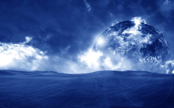 Небо с планетами