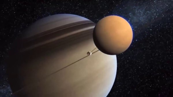 Титан Спутник Сатурна