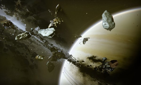 Поверхность титана