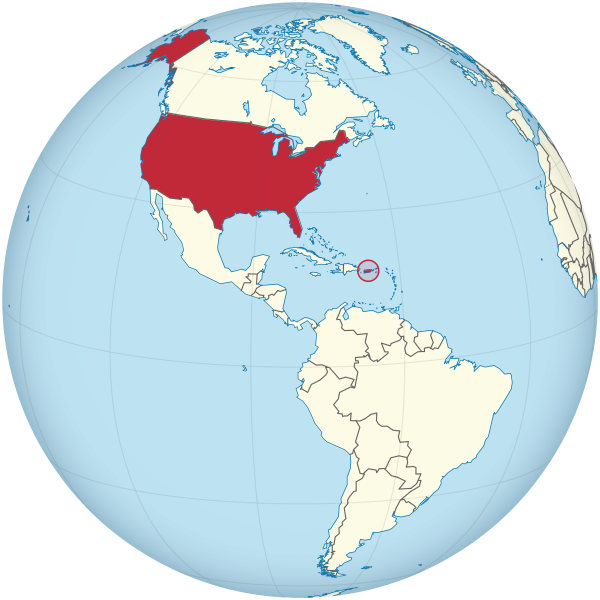 Америка на глобусе